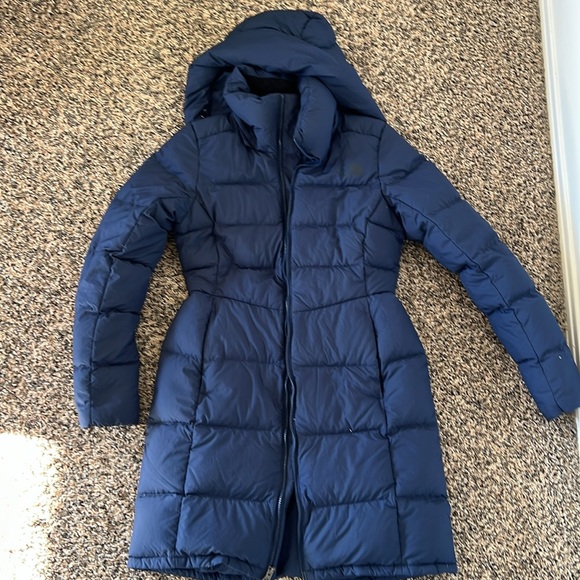 The North Face WOMEN'S METROPOLIS PARKA size S in summit navy - Picture 2 of 8